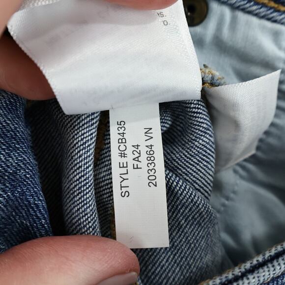 J. Crew Factory Curvy Mid Rise Flare Crop Jeans Signature Stretch Size 34 NWOT - Picture 8 of 8